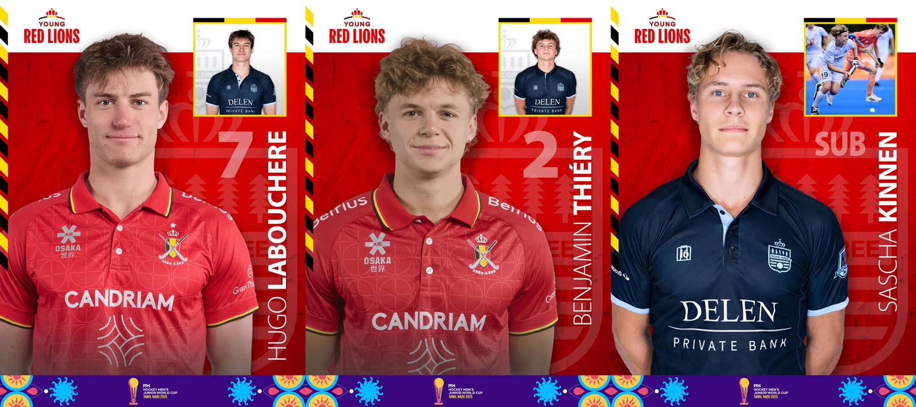 Hugo, Benjamin et Sascha à la Junior World Cup 2025