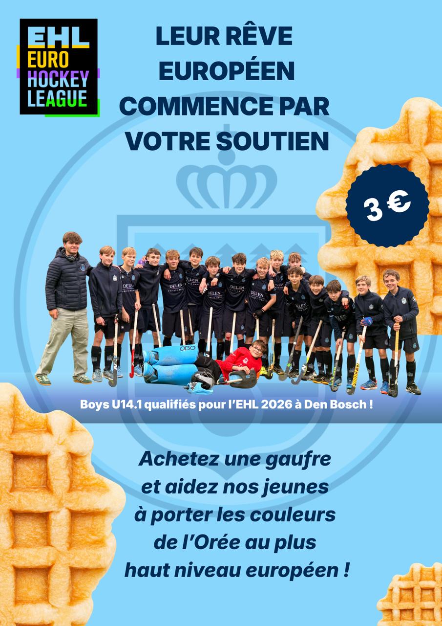 Gaufres faites maison par les Boys U14.1